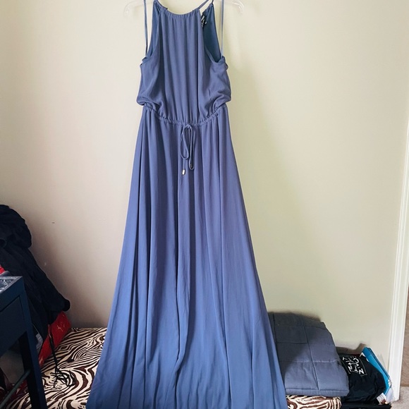 Lulus Dresses & Skirts - Lulus Sleeveless Halter Long Maxi Event Occasion Dress